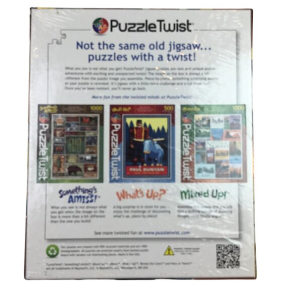 PuzzleTwist "Colorful Canines" 500-Piece Jigsaw Puzzle For Ages 13+ - Picture 3 of 7